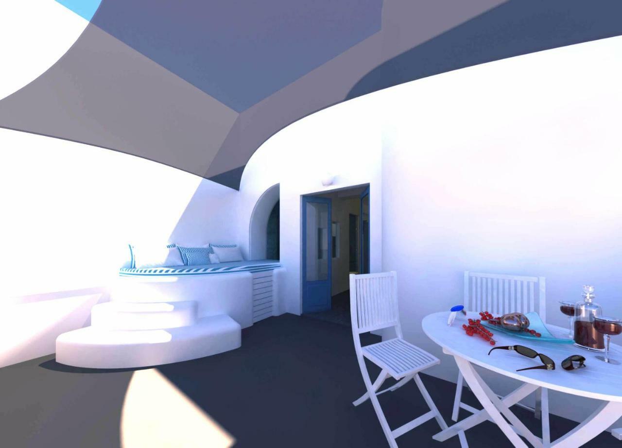 Evgenia Villas & Suites By Calm Collection Fira  Exteriör bild